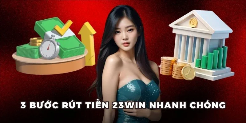 3 bước rút tiền 23win nhanh chóng